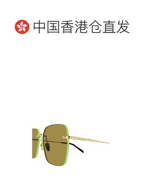 香港直邮GUCCI 女士眼镜 GG1955SA004 AW2025 绿色古驰太阳镜