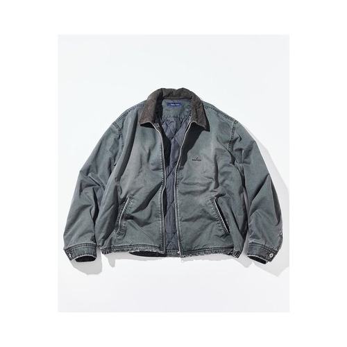 日本直邮NAUTICA Garment Dye Crushed Chino Zip Blouson 棉服夹 - 图0