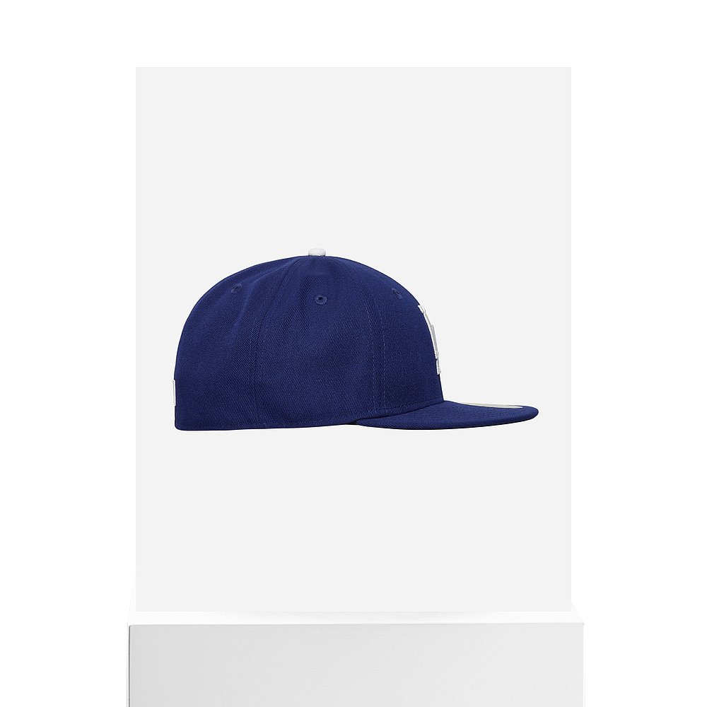 香港直邮潮奢 New Era 男士Los Angeles Dodgers 59FIFTY 蓝色帽 - 图3