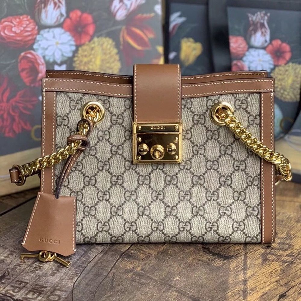 Gucci Padlock系列中号GG肩背包 479197KHNKG - 图2