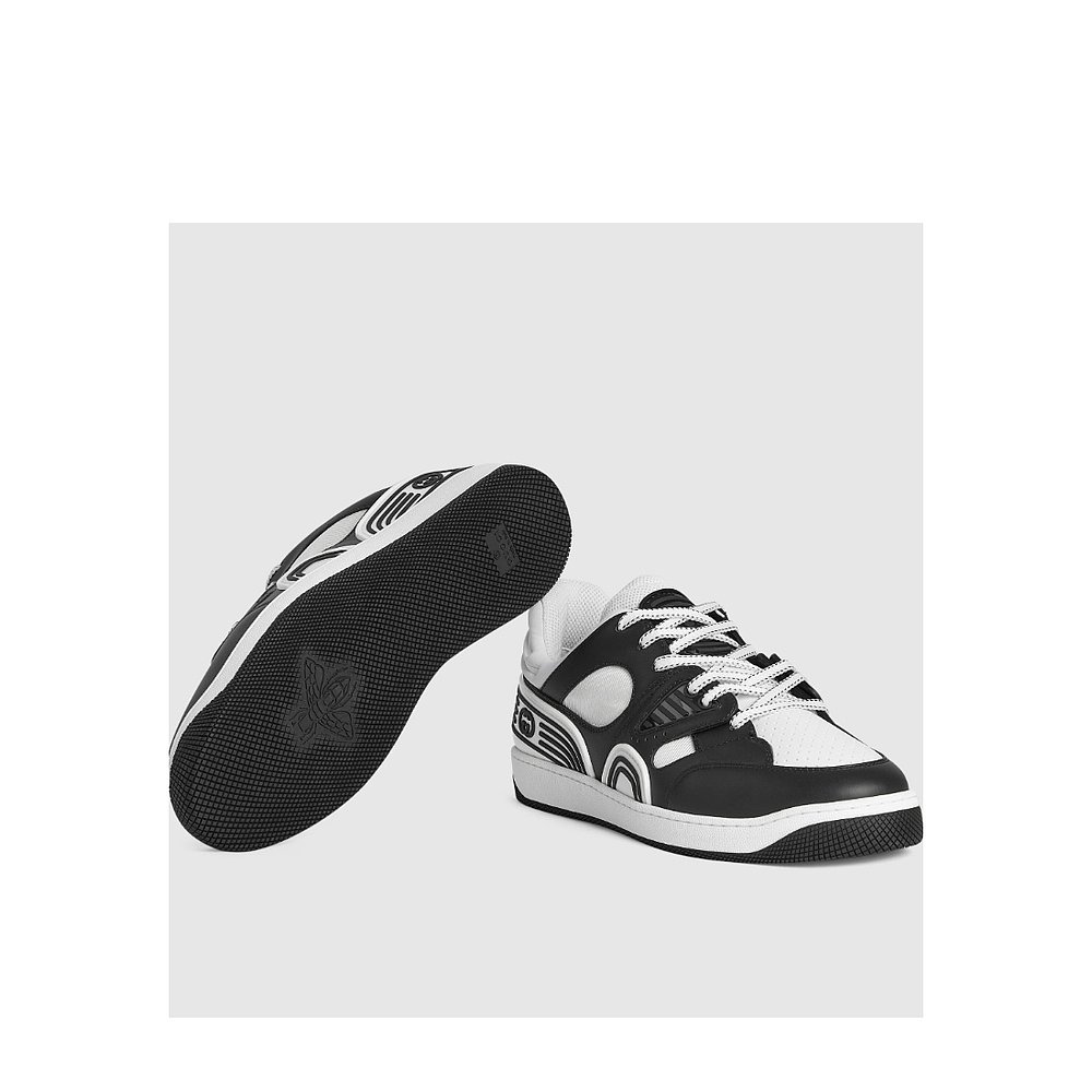 香港直邮Gucci/古驰 Basket徽标休闲运动鞋 7227492SH80 - 图3