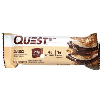 Hong Kong Straight Hair Quest Nutrition Protein Bar Chocolate Marshmallow Cake Flavour Healthy 12 Bars