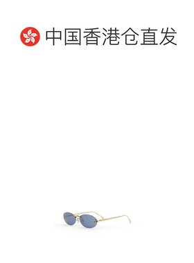 香港直邮FENDI 女士太阳镜 FE4075US30V AW2025 蓝色 First晶饰徽