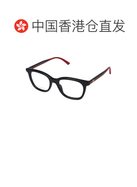 1h可退 香港直邮GUCCI 女士眼镜 GG1864O001 SS2026 黑色 矩形平