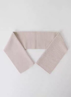 羽绒服衣领防脏装饰神器配件领子保护套包边针织假领全包棉衣护领