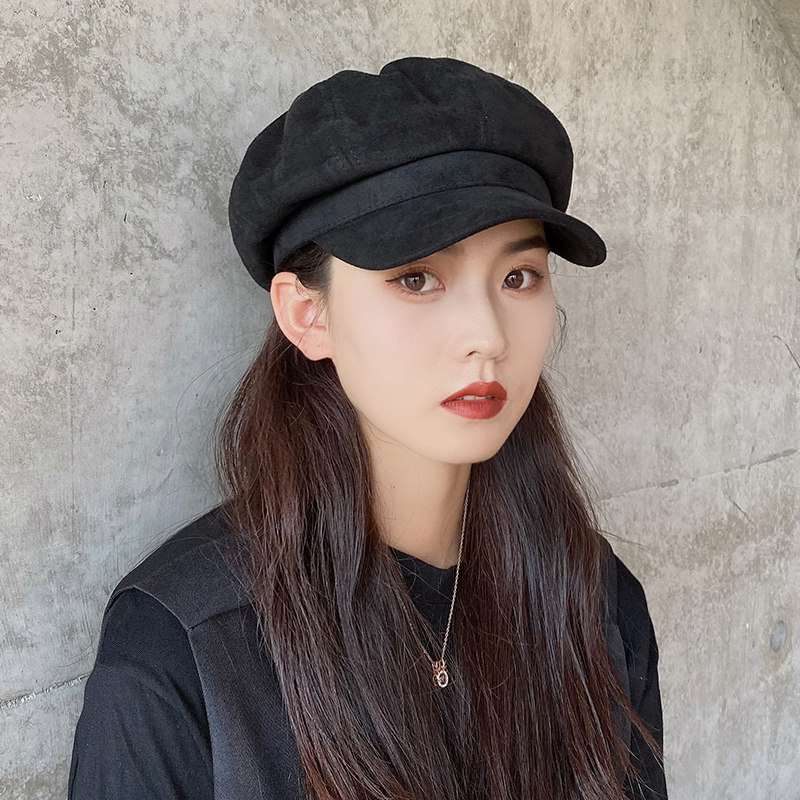 八角帽女秋冬贝雷帽子 热品库 性价比省钱购