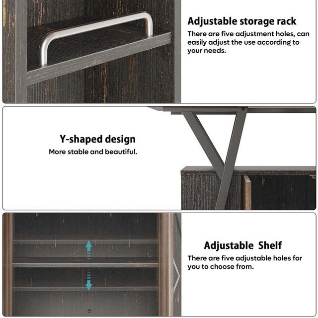 Side cabinet wine cabinet modern simple household small storage cabinet living room wall cabinet kitchen tea cabinet