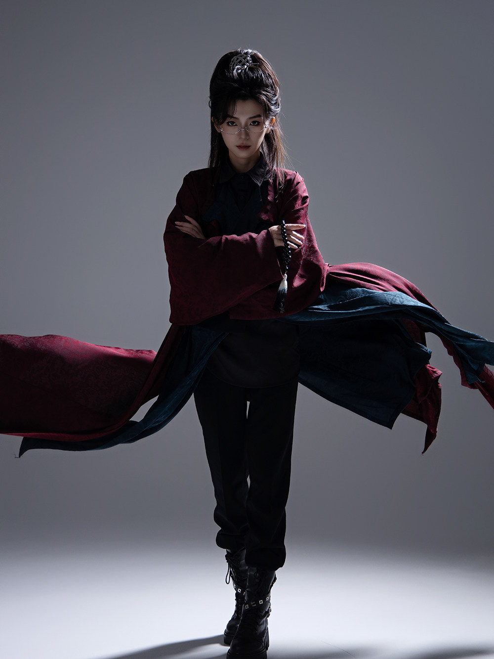 菜狗潋少侠联名唐圆领复原款等云来【墨翠】【赤岭】正品原创汉服,淘宝优惠券,粉丝福利购,淘宝优惠卷