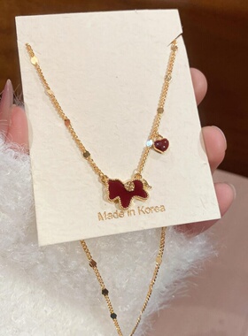 kcooou原创「爱心小马」项链