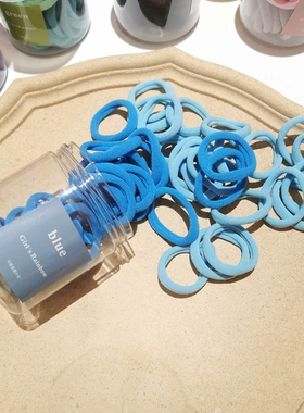 橡皮筋扎头发绳女高弹力耐用秋冬季皮套粗发圈头绳不伤发弹性好