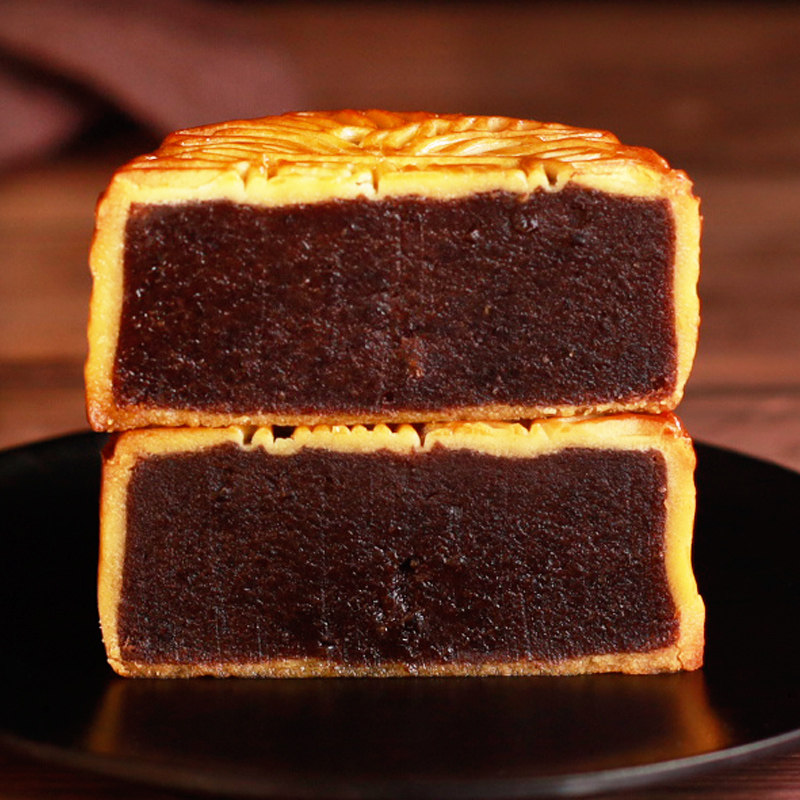 荔荣旗舰店广州红豆沙馅陈皮月饼散装广东中秋广式酒家特产正宗大