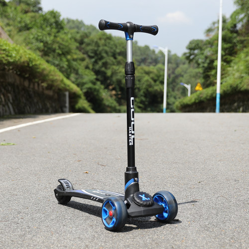 佐卡伊大童滑板车6一12岁8岁以上10岁可折叠儿童三轮特大款滑行车 - 图1