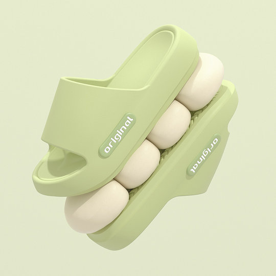 Sticky sandals for women in summer thick sole indoor home home wear silent bathroom anti-slip couple sandals for men