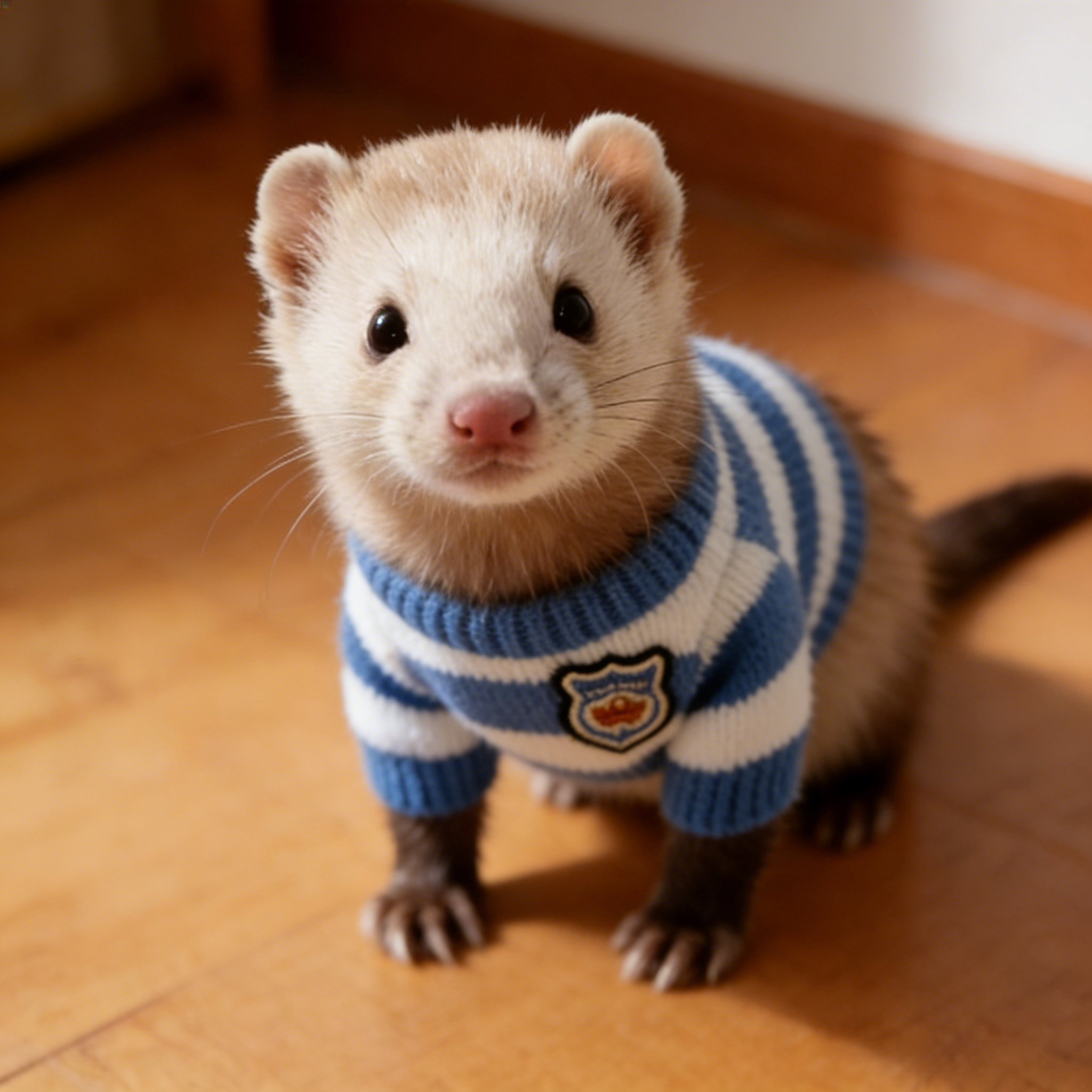 可爱雪貂衣服宠物貂卫衣雪貂侏儒兔过冬衣服宠物豚鼠龙猫貂保暖衣,淘宝优惠券,粉丝福利购,淘宝优惠卷