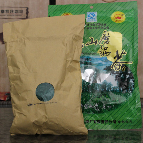 2026新茶云南腾冲清凉山磨锅绿茶炒青一级高香型袋装320g茶叶包邮 - 图2
