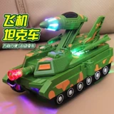 Трансформер, танк, робот, детская игрушка, электрическая игрушечная машина, электромобиль, легкий музыкальный универсальный велосипед с подсветкой, Кинг-Конг