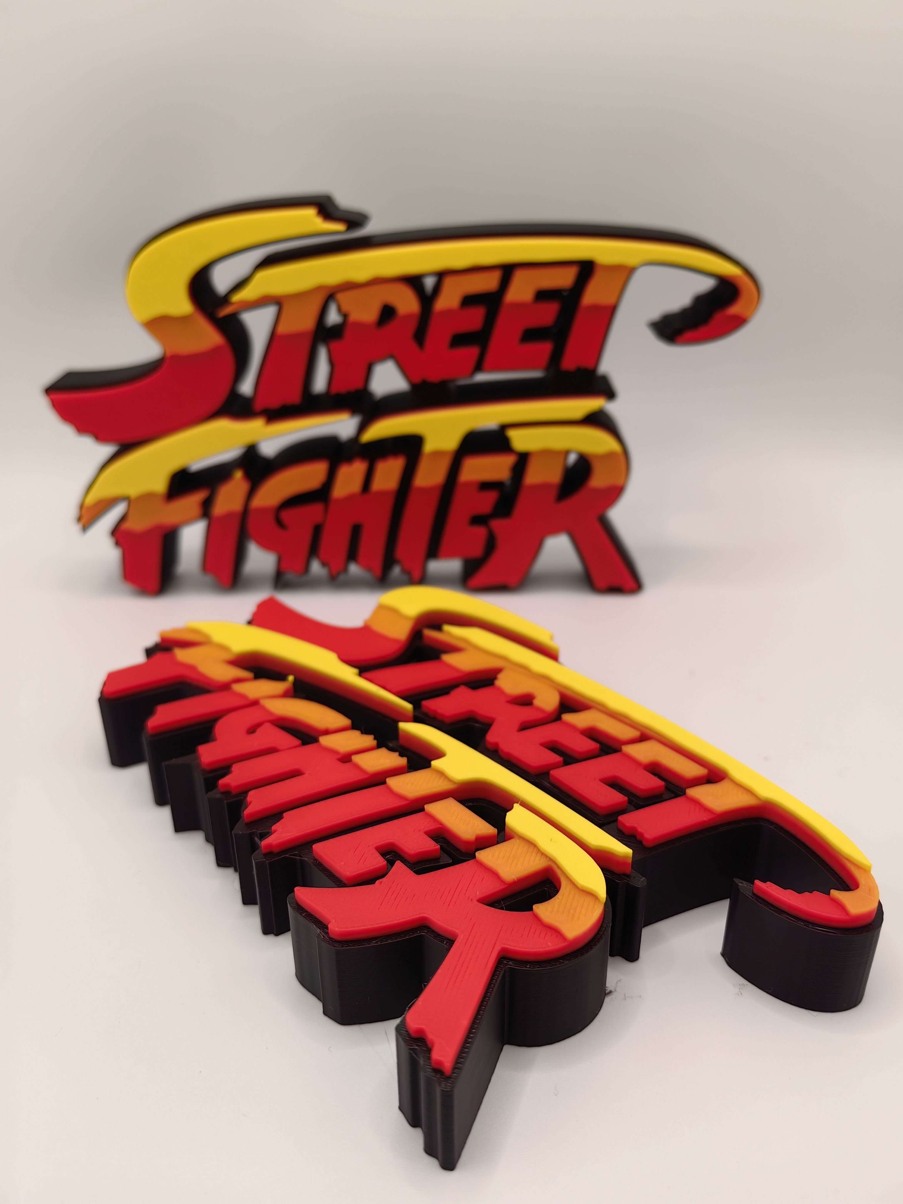 街头霸王 街霸 街机游戏 Street Fighter Logo  招牌 手办 摆件 - 图1