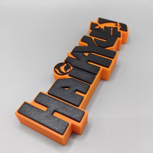 排球少年!! Haikyuu!! Logo 立体字体 立牌 标志 潮玩 高颜值摆件 - 图0