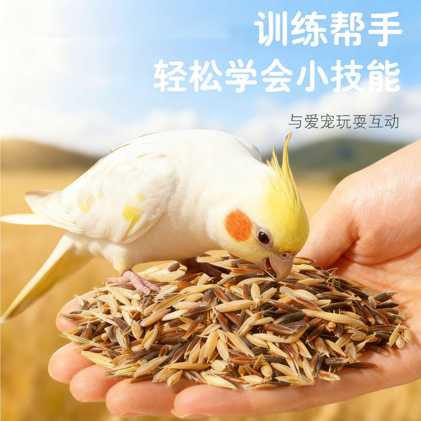 鹦鹉粮白玉黑金双色麦草籽鸟粮食鸟零食虎皮玄凤牡丹训练奖励鸟粮,淘宝优惠券,粉丝福利购,淘宝优惠卷