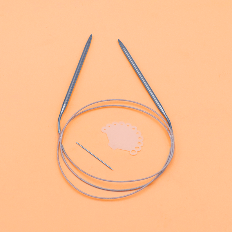 120cm三燕牌环形针打毛毯不锈钢毛衣编织工具毛线针手工循环棒针,淘宝优惠券,粉丝福利购,淘宝优惠卷