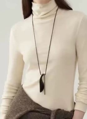 吴昕同款项链春夏秋冬随心搭配轻奢小众度假风设计感超长款毛衣链