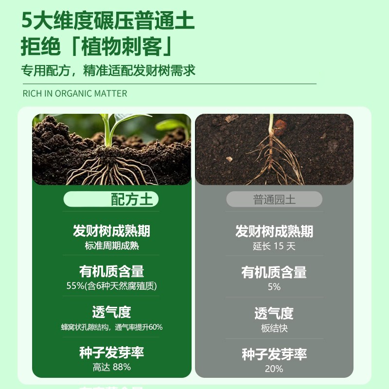 发财树专用肥料营养土种菜专用花卉通用优质包邮阳台盆栽有机土,淘宝优惠券,粉丝福利购,淘宝优惠卷