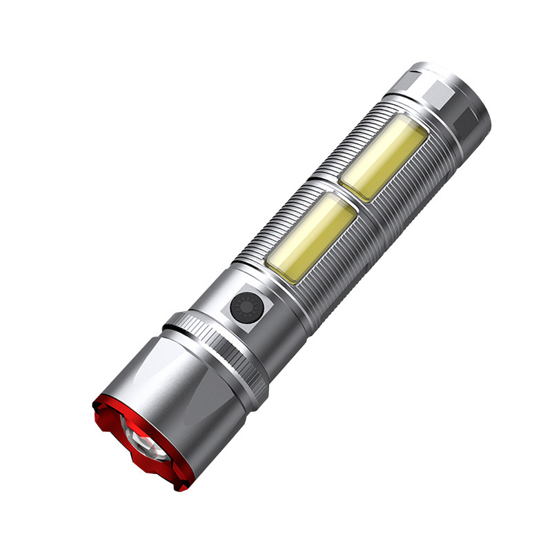 镭射激光强光手电筒充电户外超亮远射应急巡逻超长续航大容量LEDB-图3