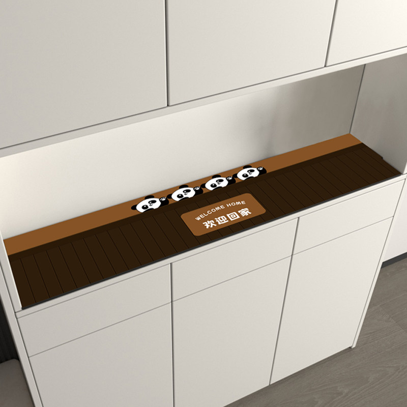 鞋柜台面垫欢迎回家简约电视柜桌垫防水防油免洗餐边柜玄关桌面垫,淘宝优惠券,粉丝福利购,淘宝优惠卷