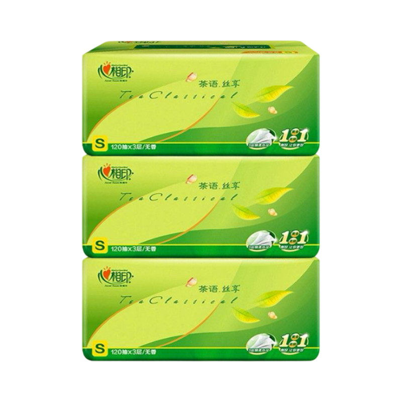 【120抽3包】心相印纸巾整箱家用实惠装抽纸大包餐巾纸卫生纸母婴,淘宝优惠券,粉丝福利购,淘宝优惠卷
