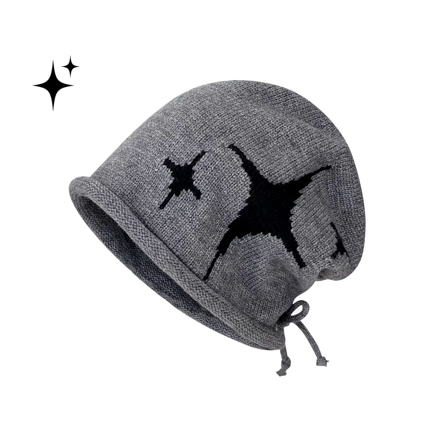 时髦堆堆月子帽女秋冬季显脸小针织帽女2025新款保暖可爱冷帽防寒,淘宝优惠券,粉丝福利购,淘宝优惠卷