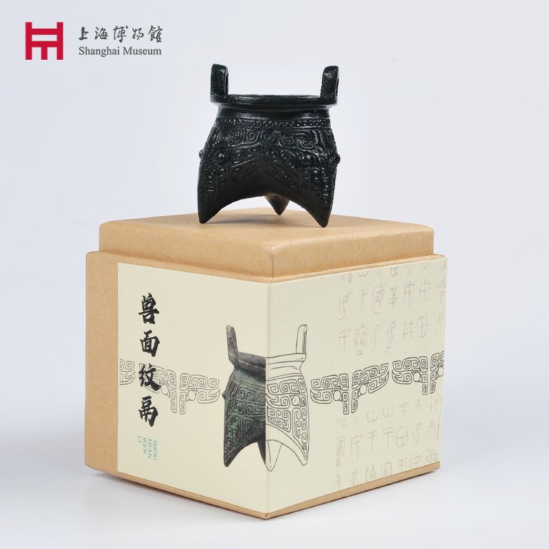 上海博物馆大克鼎摆件等比例微缩复刻仿古居家装饰工艺品创意礼物