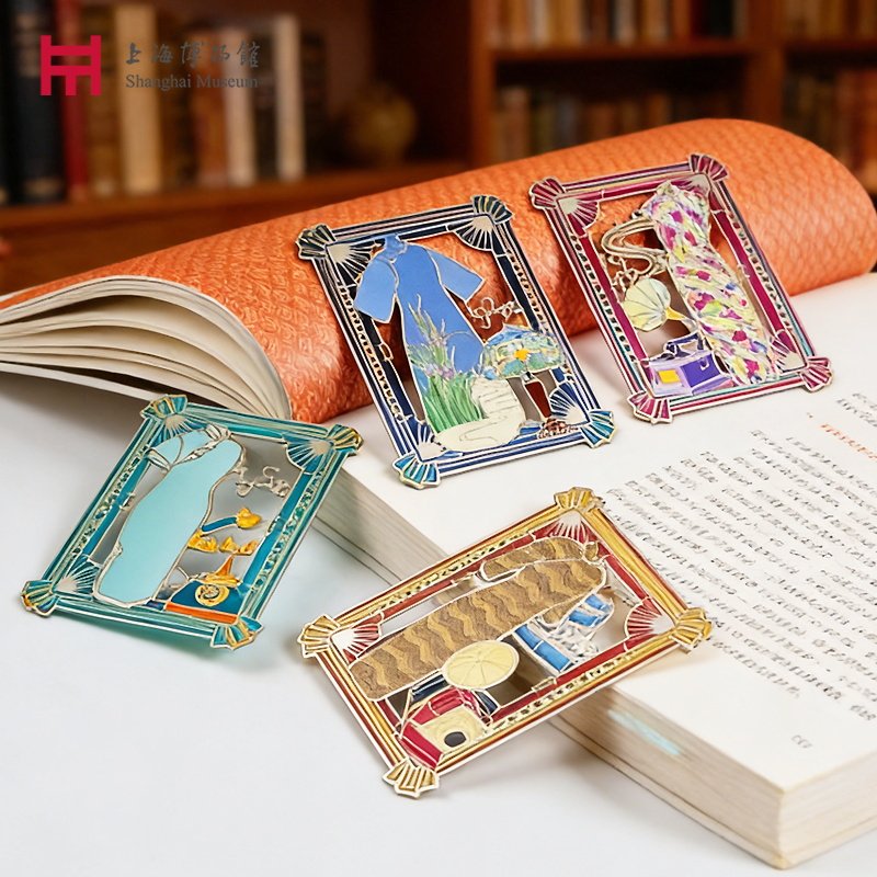 上海博物馆海派旗袍与百年时尚摩登华影周边文创冰箱贴丝巾书签,淘宝优惠券,粉丝福利购,淘宝优惠卷