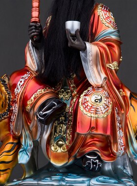 优选张天师d神像龙虎山天师府张道陵正一真人家用玄关树脂中式祖