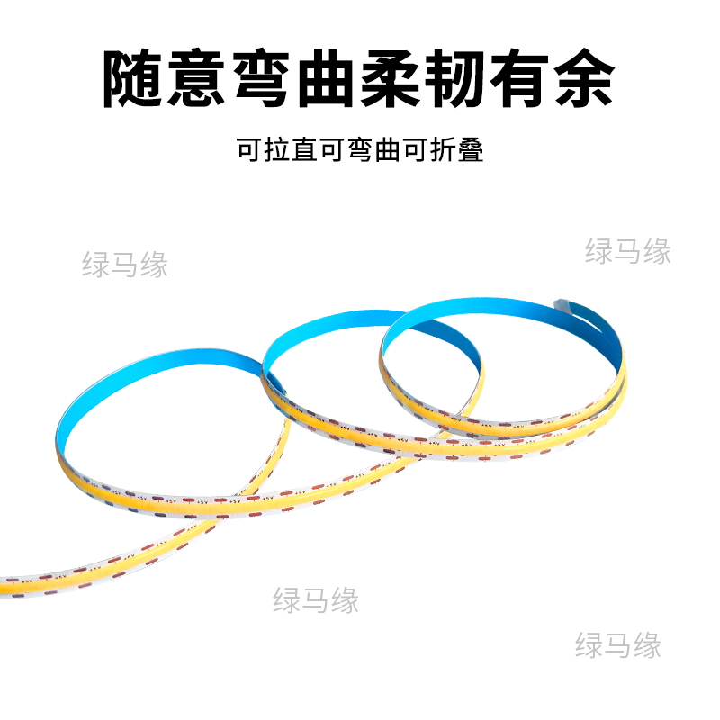 USB接口感应cob灯带可调亮度光感床底鞋衣柜入户玄关充电人体感应 - 图1