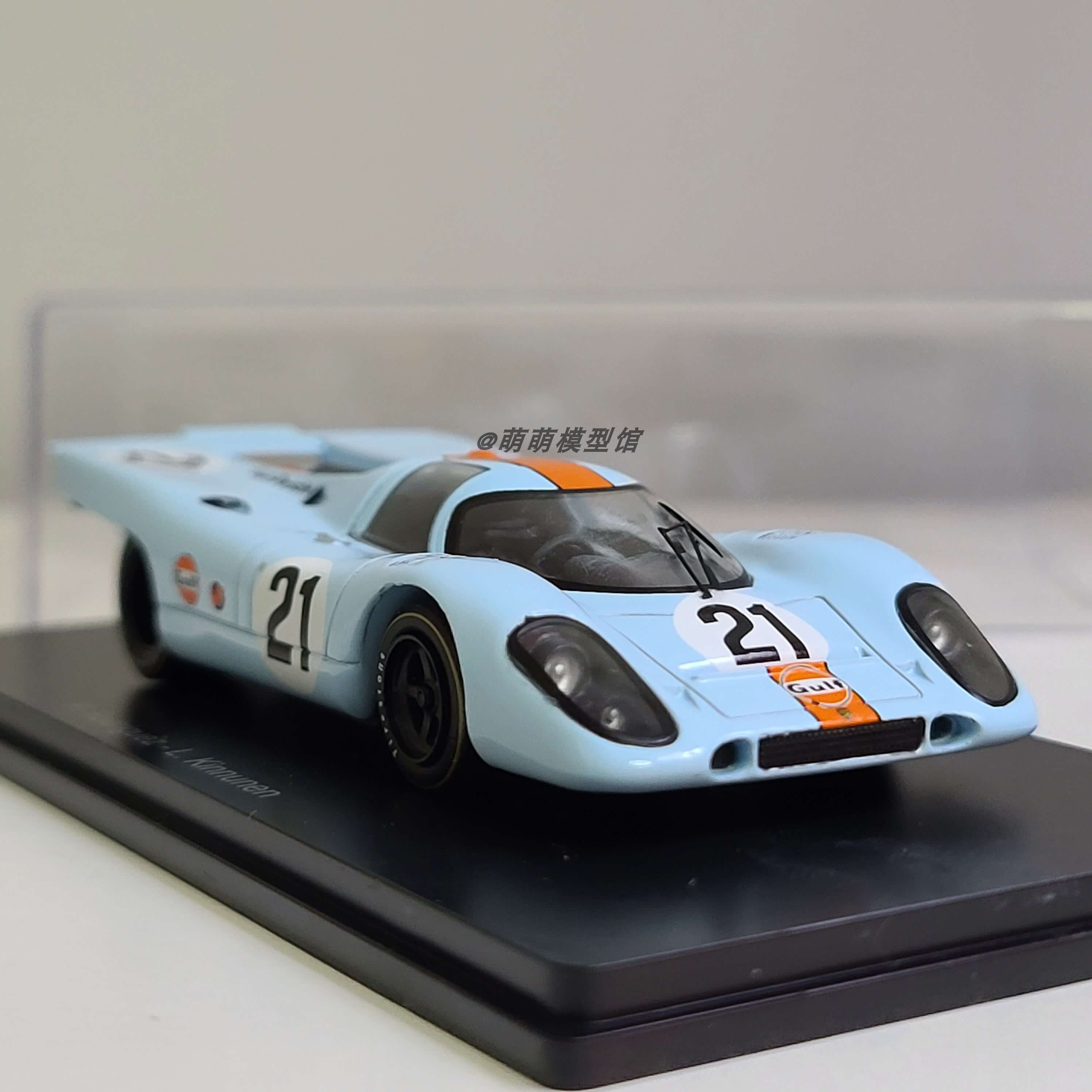 Spark 1:43 保时捷 917K Gulf 海湾勒芒合金车模玩具摆件礼物收藏 - 图0