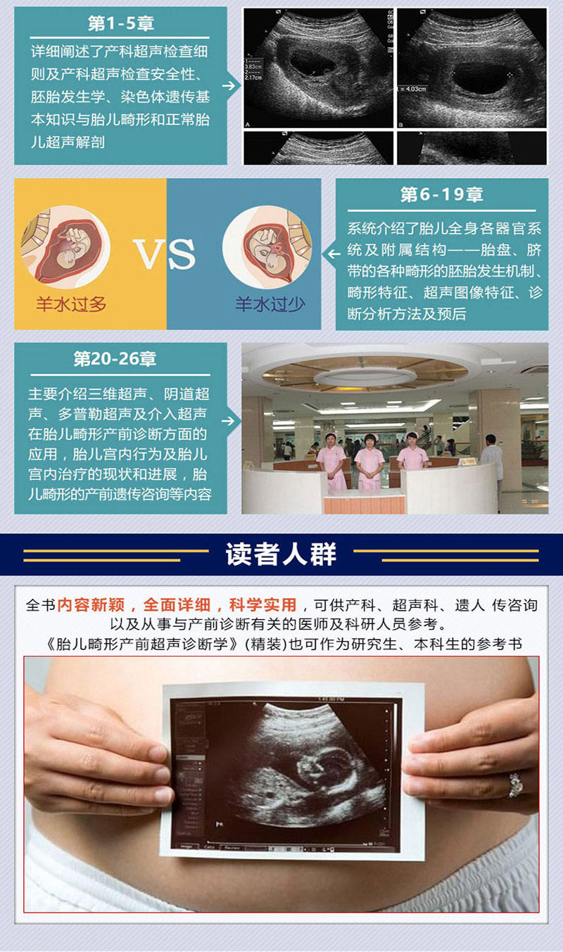 正版胎儿畸形产前超声诊断学第2版第二版主编李胜利罗国阳产前超声检查胎儿先天性疾病超声筛查手册妇产科医师超声诊断学解读教程_虎窝淘