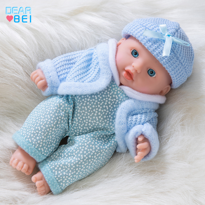 rebirth doll 8 inch white baby 20cm simulation doll children-图2