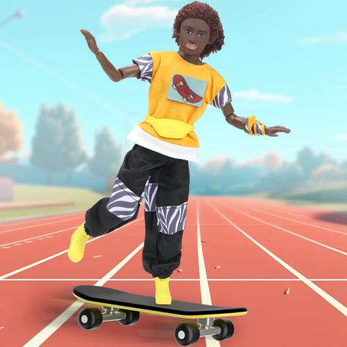 Black Dolls 30cm Female Male Figures Free Shipping Items Lov - 图2