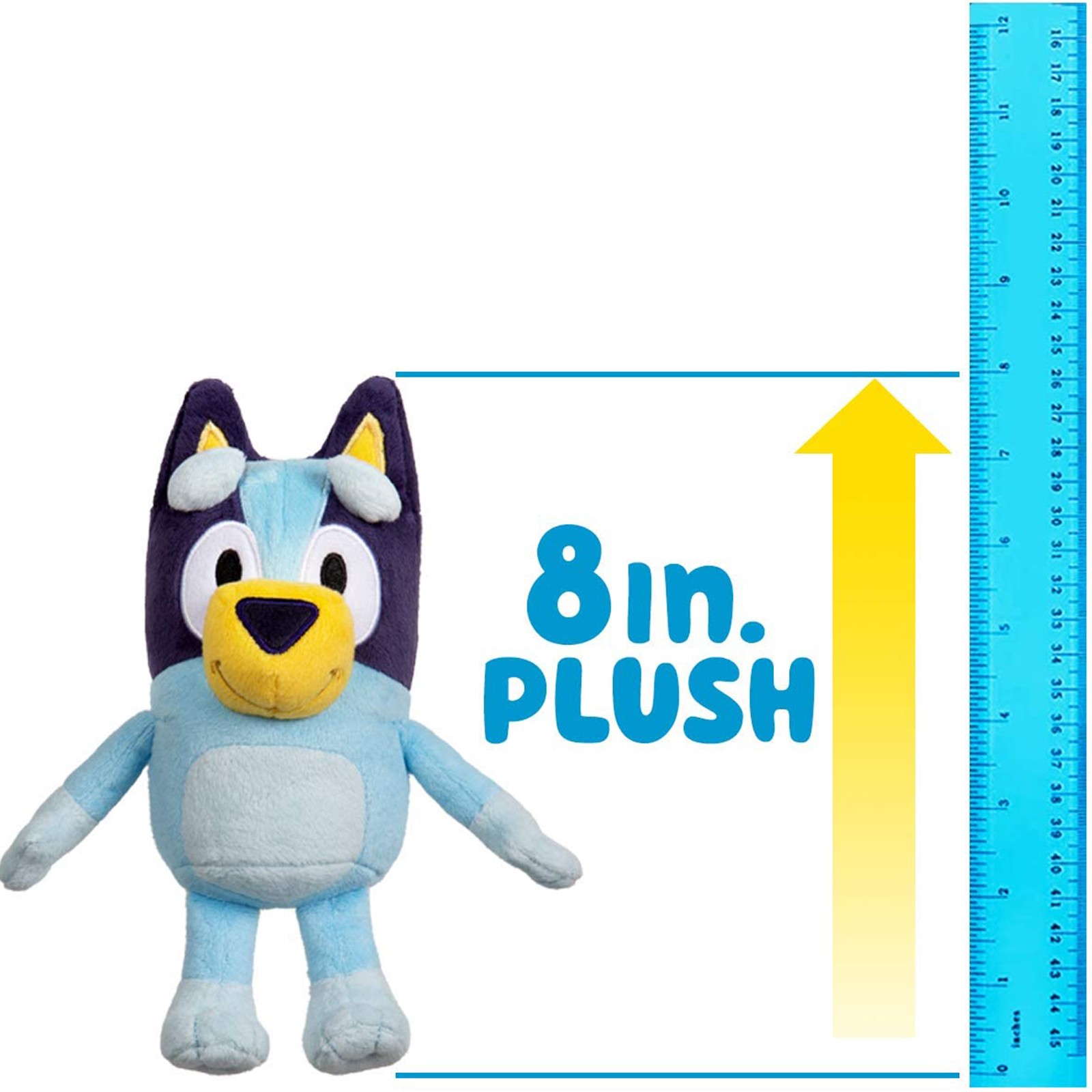 8Inch Bluey Kids Soft Gift Children Cute Plush Toys Doggy Pu-图3