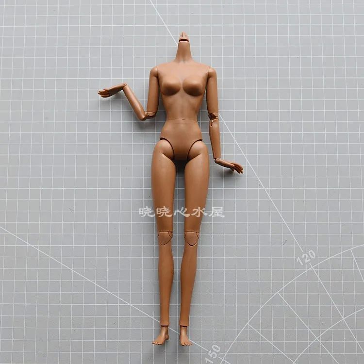 1/6 Doll Body White brown black skin / 16 joint moveable Dou - 图3