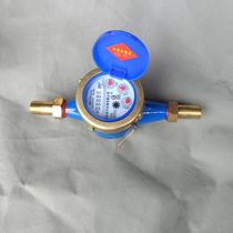 Water table Home DN15 TAP WATER TABLE SCREW-WING TYPE DIGITAL WET WATER METER 4 WIRE BUCKLE RENTAL HOUSE WATER TABLE