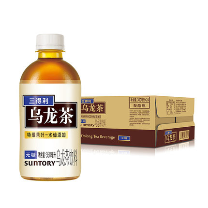 SUNTORY/三得利乌龙茶迷你版 无糖0脂小瓶茶饮料整箱350ml*24瓶