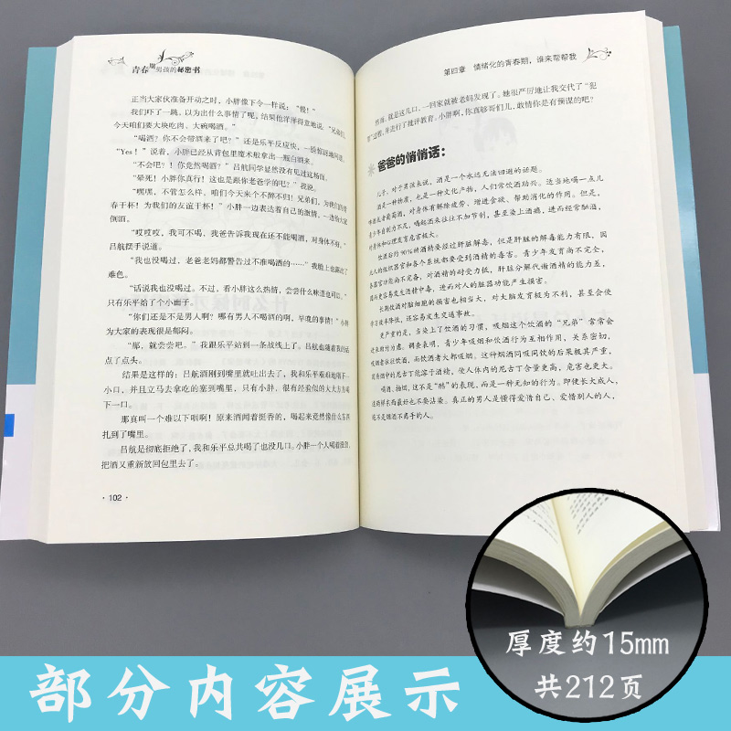 青春期男孩的秘密书 10~18岁致青春期男孩子的悄悄话 家庭教育书籍性生理知识学生叛逆期引导青少年成长解码青春期养育男生 - 图1