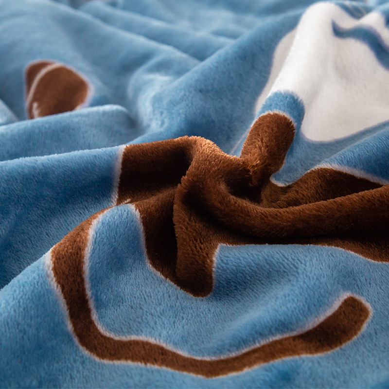 冬季珊瑚绒毛毯被子毯子加厚法兰绒床单办公室午睡毯毛巾单人毯子