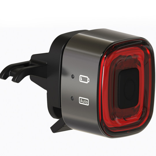 英豪xlite100/200自行车尾灯智能感应刹车灯usb充电夜间骑行尾灯