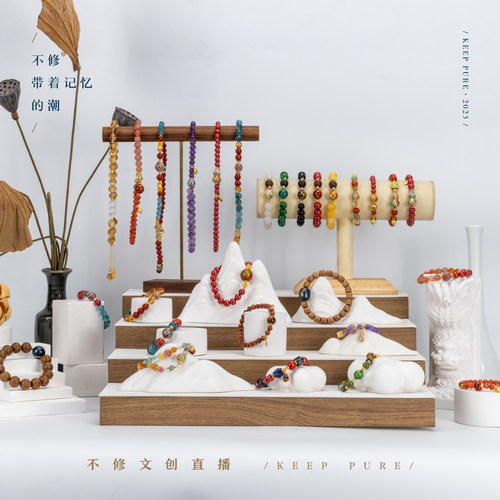 [不修 直播宠粉专拍]直播间宠粉专拍 非遗手链大漆珠搭配 - 图0