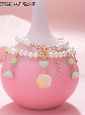 明制坦领唐风配饰汉元素国风