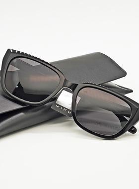 逸夫偏光太阳镜女款猫眼墨镜
