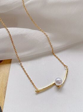 高级感十字链小众链项饰时尚复古