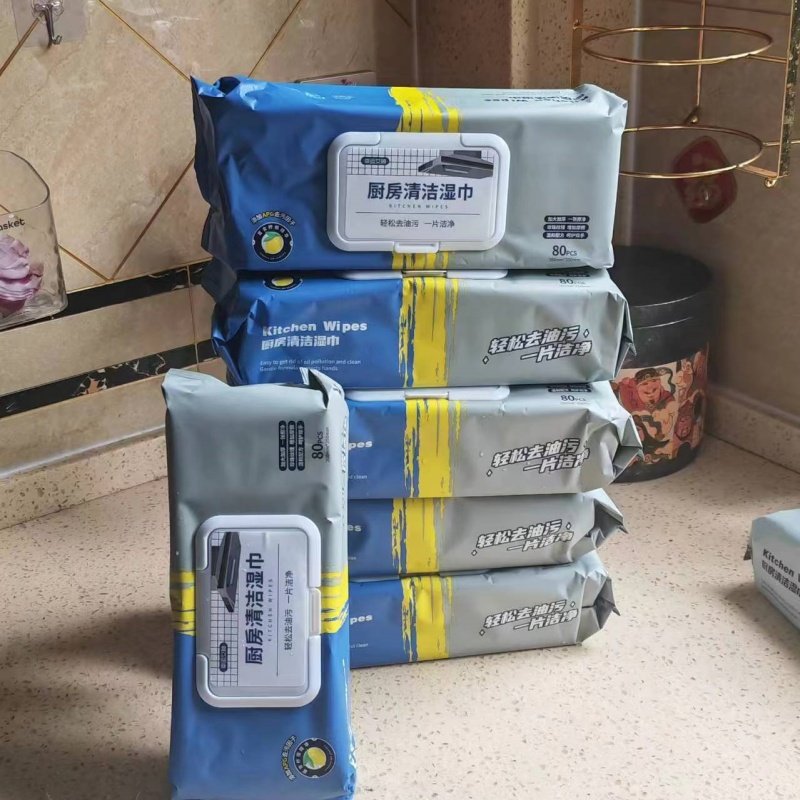 强力厨房清洁湿巾去污去油家用油烟机去油污湿纸巾加大加厚抹布,淘宝优惠券,粉丝福利购,淘宝优惠卷